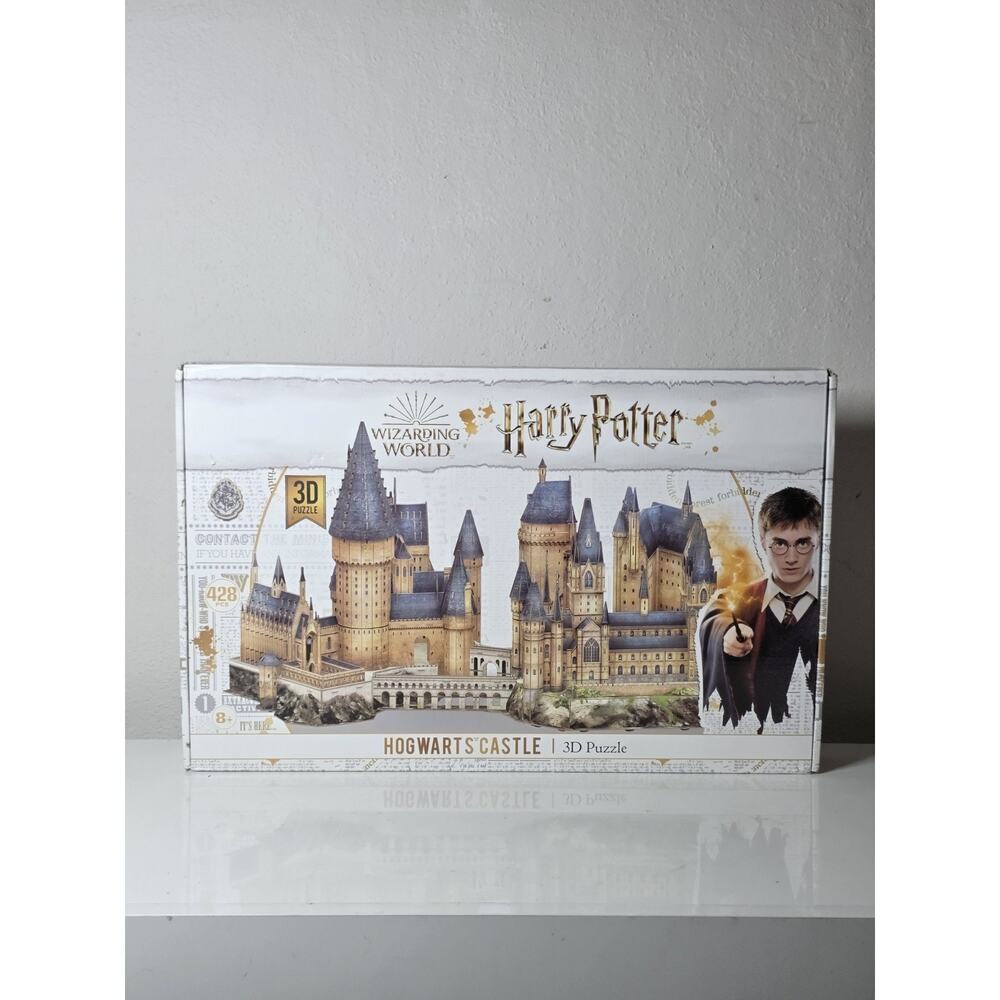 4D Cityscape Harry Potter: Hogwarts Castle 3D Puzzle - 428 Pieces. New